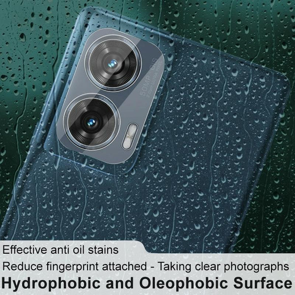 For Motorola Edge 50 Fusion 2pcs/Set imak HD Glass Rear Camera Lens Film