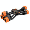 Remote Control Off-Road Tumbling Stunt Car Climbing Telescopic Deformation Toy Remote Control Car(Black Green)