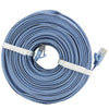 CAT6 Ultra-thin Flat Ethernet Network LAN Cable, Length: 50m(Blue)