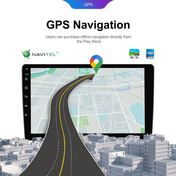 Universal 9 Inch 8 Core CarPlay Android Navigation Car Center Control All-In-One Monitor, Memory: 2+32G(Standard+AHD Camera)