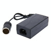 60W Vehicle Power Inverters 110V-240V AC/DC to 12V DC with Car Cigarette Lighter Socket Adapter Converter Vehicle Amplifier Power, Output: DC 12V 5A, EU Plug