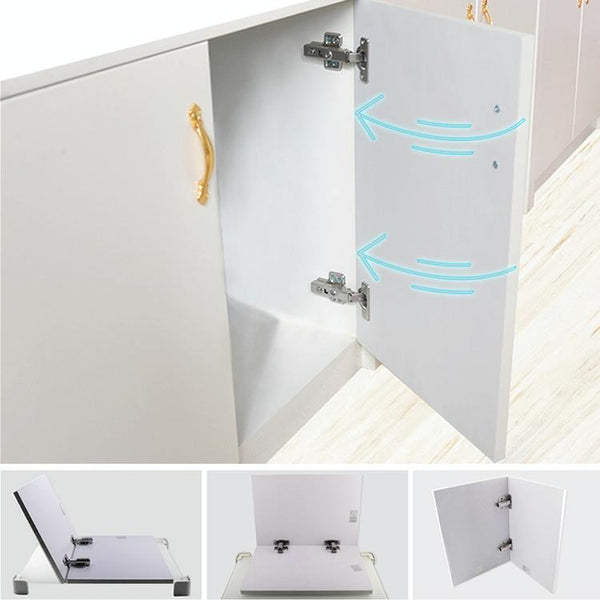 2 PCS Stainless Steel Hydraulic Hinge Copper Rod Hydraulic Buffer Hinge, 781 Big Bend