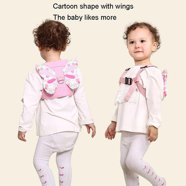 Children Anti-wandering Traction Rope Baby Toddler Backpack, Color: Yellow