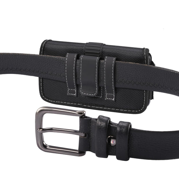 Oxford Cloth Mobile Phone Portable Waist Bag For 5.8-6.1 inch(Black)