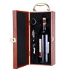 Single Piano Finish Red Wine Box Wooden Packing Case Wine Gift Box With Tools(Ebony)