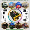 Legend II Generation 12V to 220V 4000W Modified Square Wave Car Power Inverter(Black)