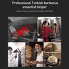 Portable Meat Slicer Electric Meat Cutter Turkish Barbecue Slicer, EU Plug