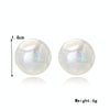 E2209-3 Symphony Shaped Semicircle Stud Earrings Jewelry