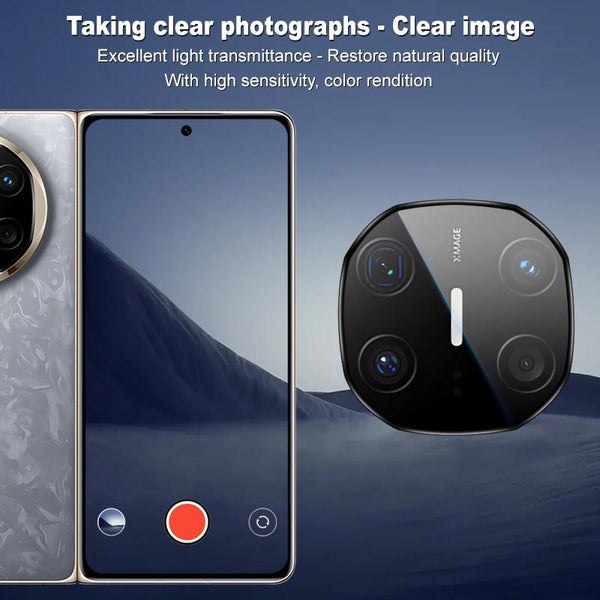 For Huawei Mate X6 imak HD Glass Rear Camera Lens Film, Self-positioning Version