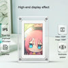 5 Inch HD Digital Photo Frame Crystal Advertising Player 1080P Motion Video Picture Display Player(EU Plug)