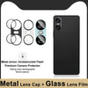 For Sony Xperia 10 VI IMAK Metal Armor Premium Camera Protector Film(Blue)