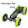 SY008 Wireless Remote Control Car 360-Degree Rotating Telescopic Tipping Bucket Fancy Drifting Deformation Climbing Car(Black Green)