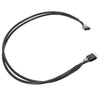60cm Motherboard 9Pin USB2.0 Extension Cable 26AWG Double Shielded Cord