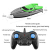 EB02 2.4G Wireless RC Boat Circulating Water-Cooled High-Speed Speedboat Racing Boat Model Toy(Orange)