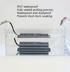 GEEPUT 220V Turn 12V LED Waterproof Power Supply Transformer, Model: 16.7A 200W