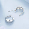 S925 Sterling Silver Metallic Earrings(BSE967)