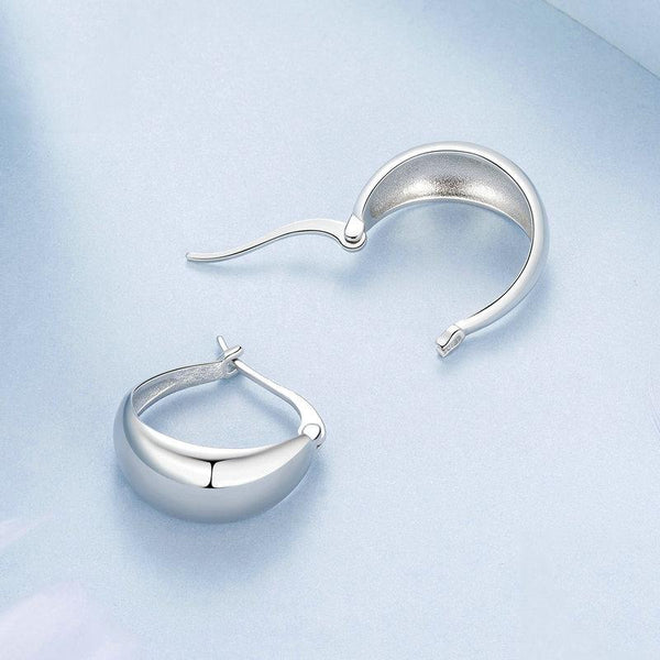 S925 Sterling Silver Metallic Earrings(BSE967)