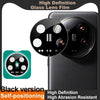 For Xiaomi 14 Ultra imak Black Version HD Glass Rear Camera Lens Film, Self-positioning Version