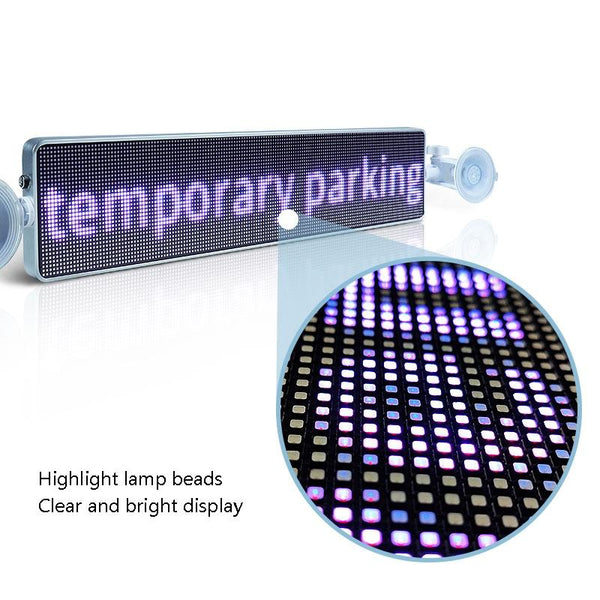 Smart Car Voice Interactive Rear Window LED Display Emotive Screen(Bluetooth Version)