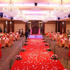 1000pcs / 10 Pack Artificial Wedding Rose Petals Flowers Wedding Decorations(Dark Blue)