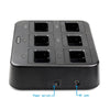 RETEVIS RTC21 Multi-function Six-Way Walkie Talkie Charger for Retevis RT21/RT24, US Plug