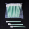 100 Sticks Inkjet Sponge Flat Head Cleaning Wipe Industrial Rod, Size:13cm(5 inch  Wide Sponge Head)