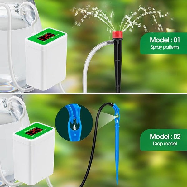Household Intelligent Drip Irrigation Automatic Watering Timing Machine, Specification: Water 4 Potted Plants