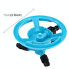 Garden Automatic Rotating Nozzle 360 Degree Rotary Automatic Sprinkler Garden Lawn Watering Nozzle Irrigation Nozzle with 3/4 inch Water Hose Connector