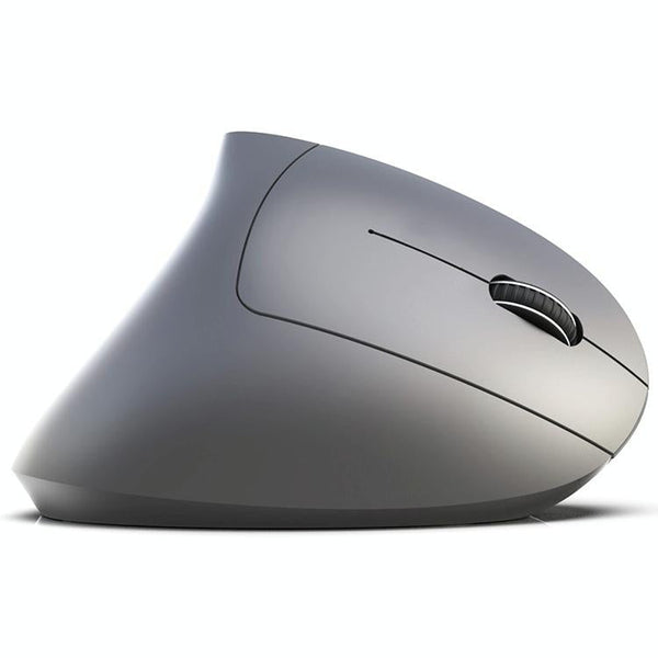 HXSJ T29 Bluetooth 3.0 Wireless Bluetooth 6-Keys 2400 DPI Adjustable Ergonomics Optical Vertical Mouse(Grey)