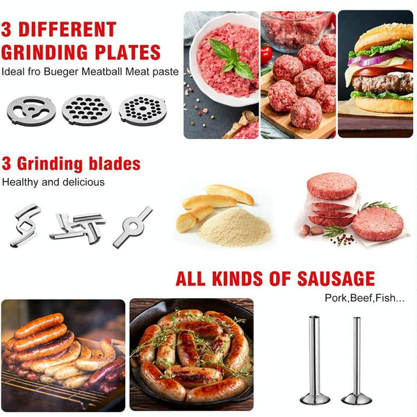 KA-09 For KitchenAid Minced Meat Head Minced Meat And Noodle Machine General Accessories(As Sohow)