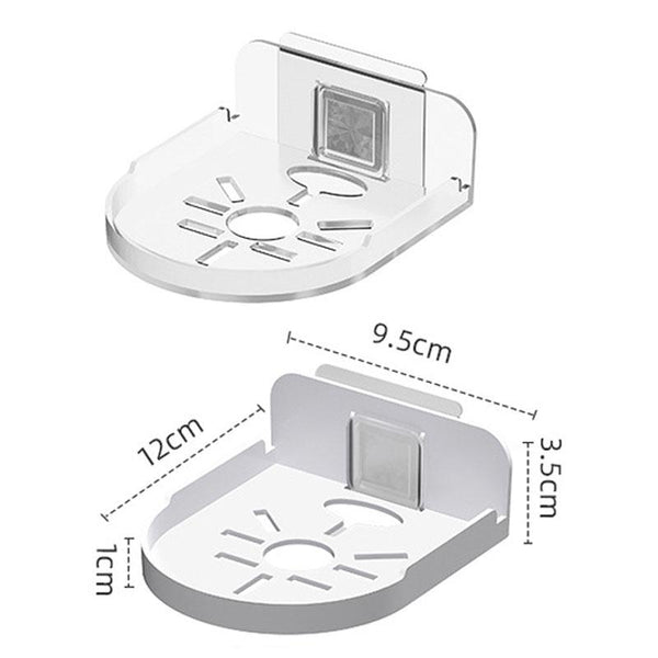 Clear Wall Mount for Camera & Router - No Drill