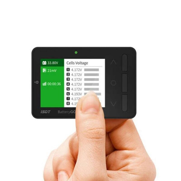 ISDT Aircraft Model Lithium Battery 1-8S Electric Display Measuring Appliance