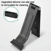 Magnetic Door Stopper Pedal Opening And Closing Door Catch For Bottom of Door(Black)