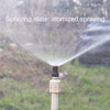 4 Points Adjustable Scattering Sprinkler (Sprinkler + Ground Plug + Quick Connect)