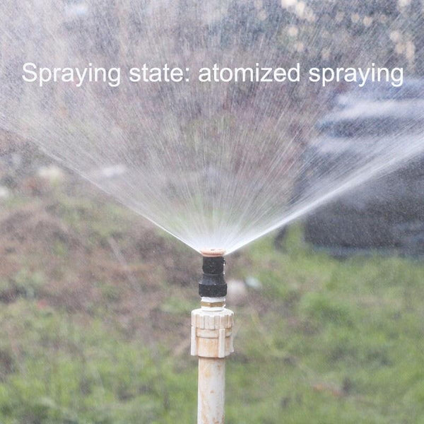 4 Points Adjustable Scattering Sprinkler (Sprinkler + Ground Plug + Quick Connect)