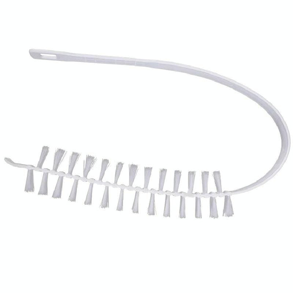 Washing Machine Inner Barrel Cleaning Brush Cleaning Air Conditioner Long Handle Brush Sink Crevice Brush(White)