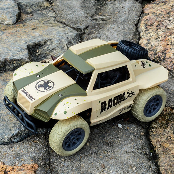 HD808 1:20 27Mhz Remote Control Short Truck High Speed Off-road Drifting Children Toy Car(Yellow)