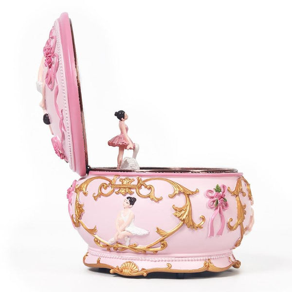 Ballet Girl Rotating Dancing Music Box Creative Birthday Gift, Music: Castle in the Sky