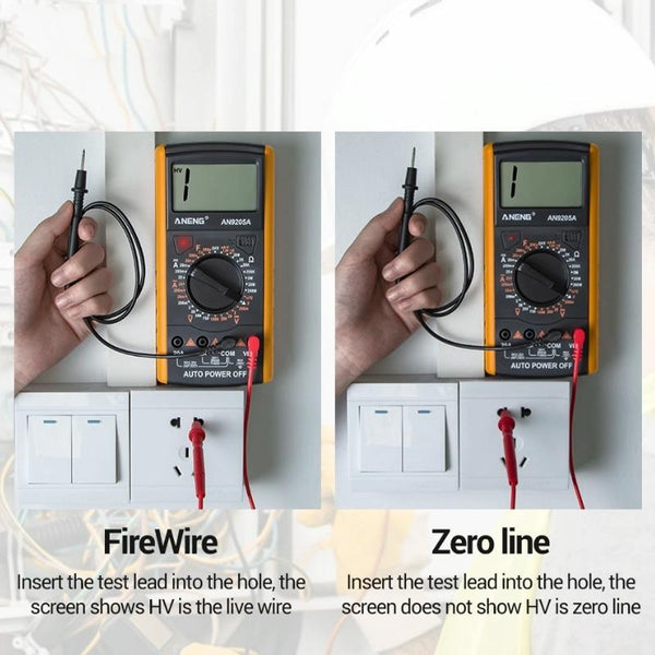 ANENG Automatic High-Precision Intelligent Digital Multimeter, Specification: AN9205A(Green)