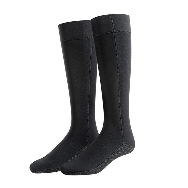 3mm Diving Socks Swimming Warm Deep Diving Waterproof Long Tube Beach Socks, Size: XS