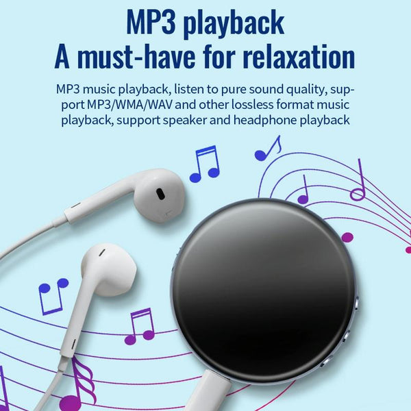 JNN M29 Portable Noise Reduction Smart Voice Control Magnetic Recorder, Memory:64GB