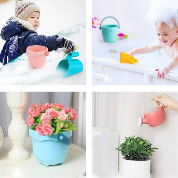 Children Soft Beach Toys Set Playing with Water Toys, Style:7 PCS(Color Random Delivery)
