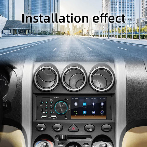 4 inch 800x480P Car Radio Receiver MP5 Player, Support FM & Bluetooth & SD Card with Remote Control