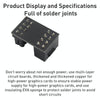 10 PCS ATX 8Pin Female to 8Pin Male 180 Degree Angled Adapter , Model: PH38B