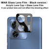 For Motorola Edge 40 5G imak High Definition Integrated Glass Lens Film Black Version