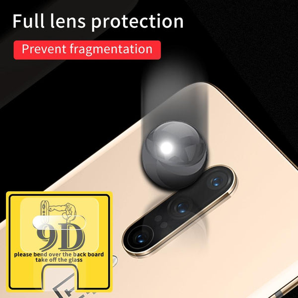 For OnePlus 7 Pro 9D Transparent Rear Camera Lens Protector Tempered Glass Film
