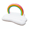 Rainbow Island Water Inflatable Swimming Ring Floating Row(210x140x135cm)