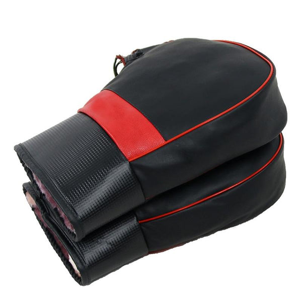 1 Pair Motorcycle Water & Wind Resistant Winter Warm Ski Riding Gloves