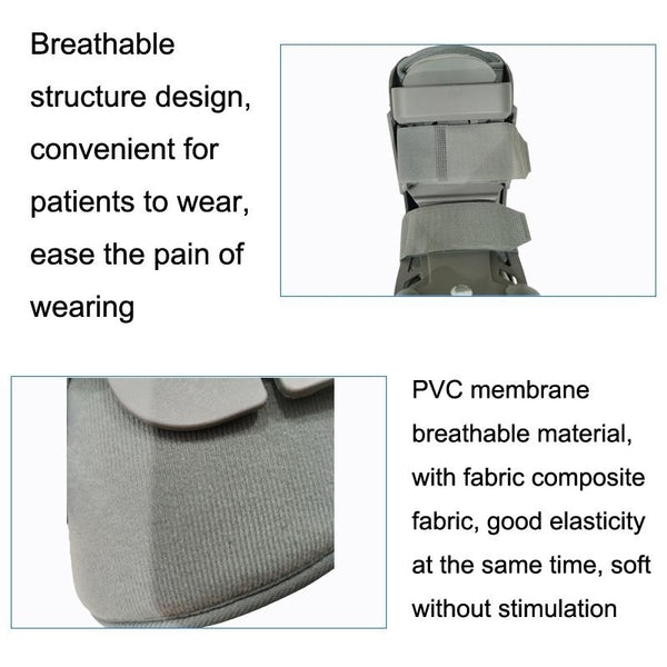 Ankle Support Inflatable Achilles Tendon Boots Air Bag Full Bag Walking Shoes(L)