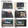 XIEDE X043 DDR3 1333MHz 4GB 1.5V General Full Compatibility Memory RAM Module for Laptop